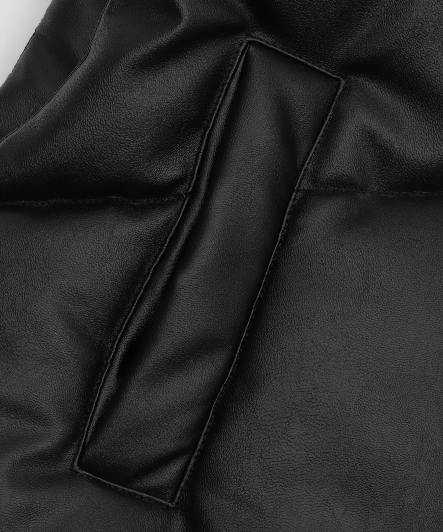PUパファーショートベスト - Image 17