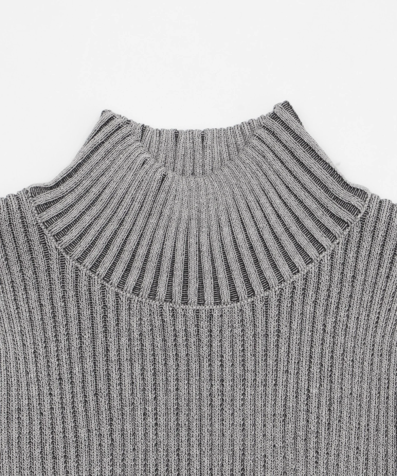 リブハイネックショートニット - Image 25
