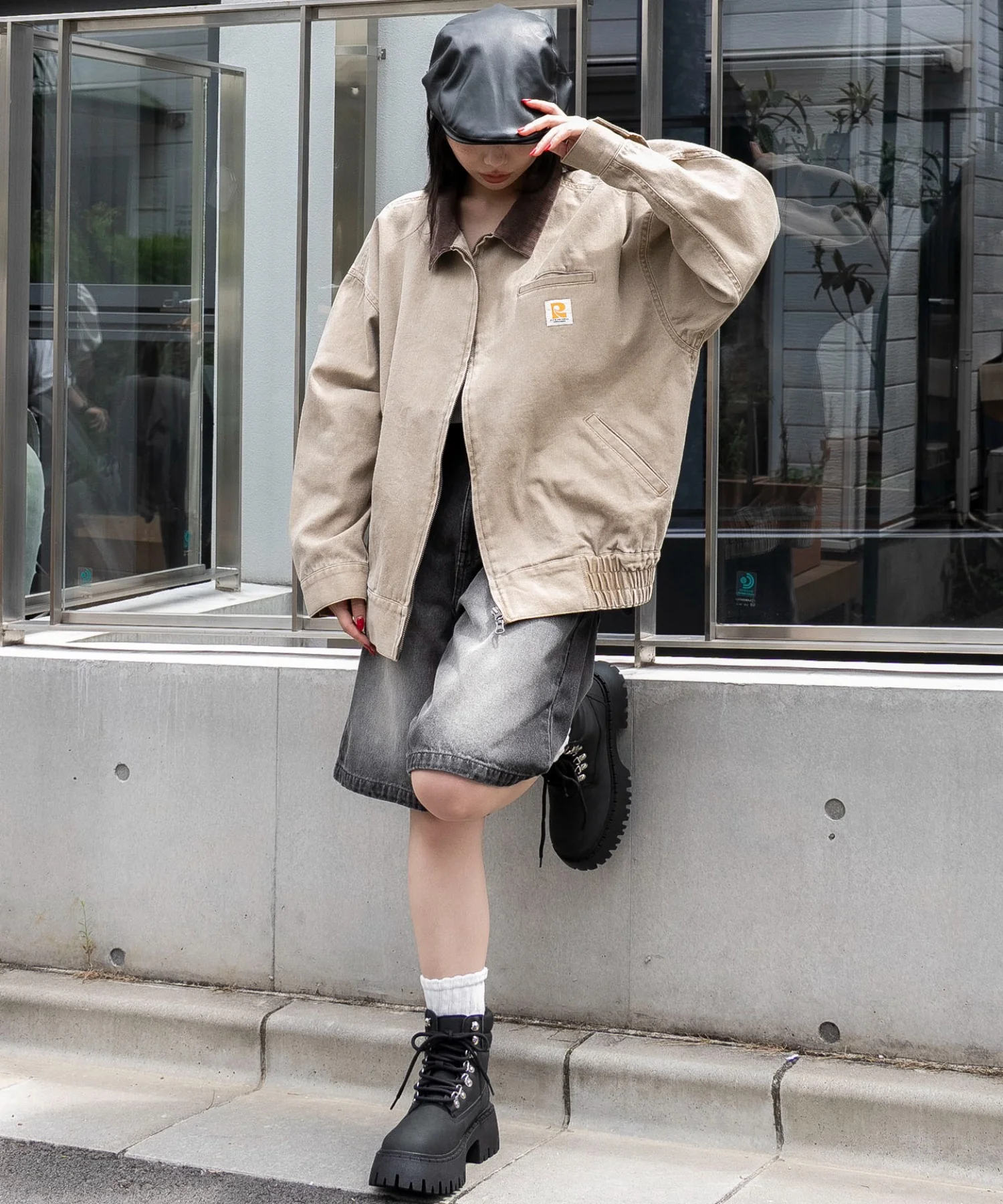 ワーカーズWジップブルゾン - Image 4