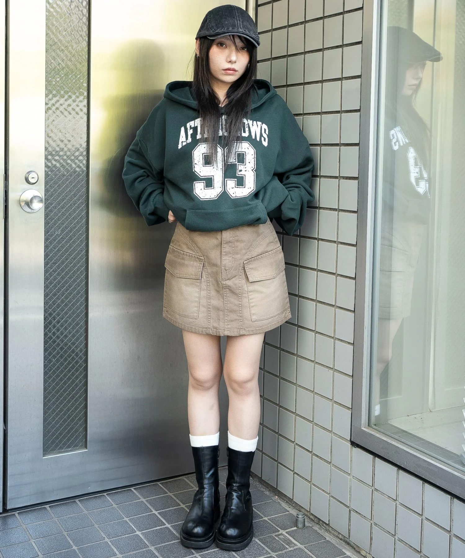 ヴィンテージウォッシュカーゴミニスカート - Image 27