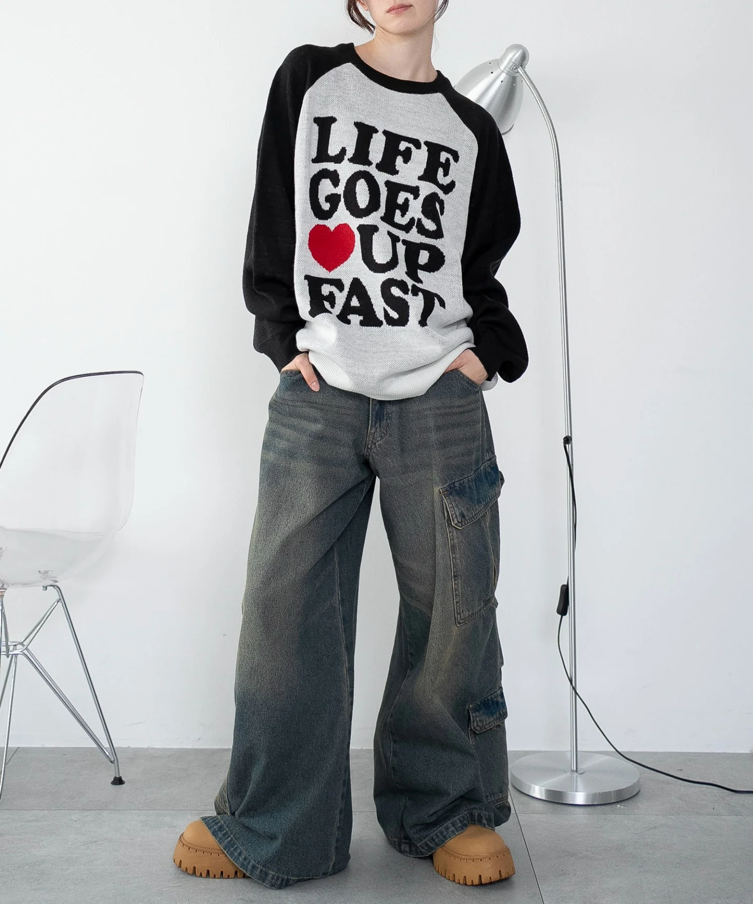 グラフィックニットBIGプルオーバー - Image 24