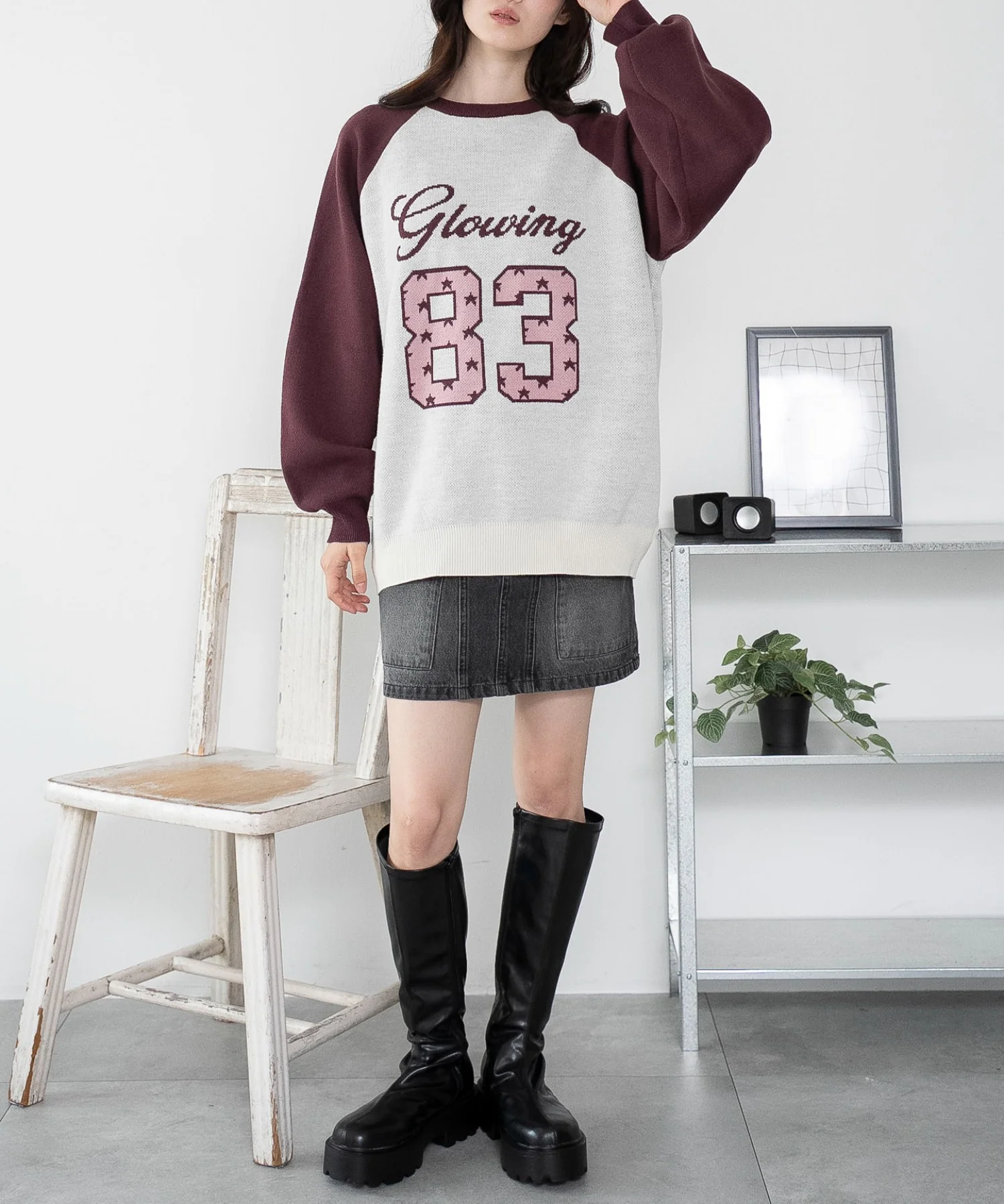 グラフィックニットBIGプルオーバー - Image 27