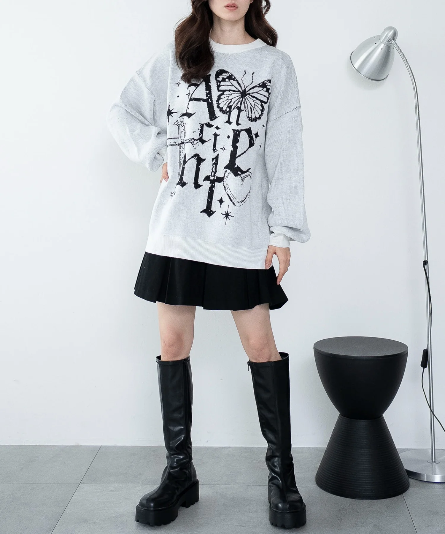 グラフィックニットBIGプルオーバー - Image 34