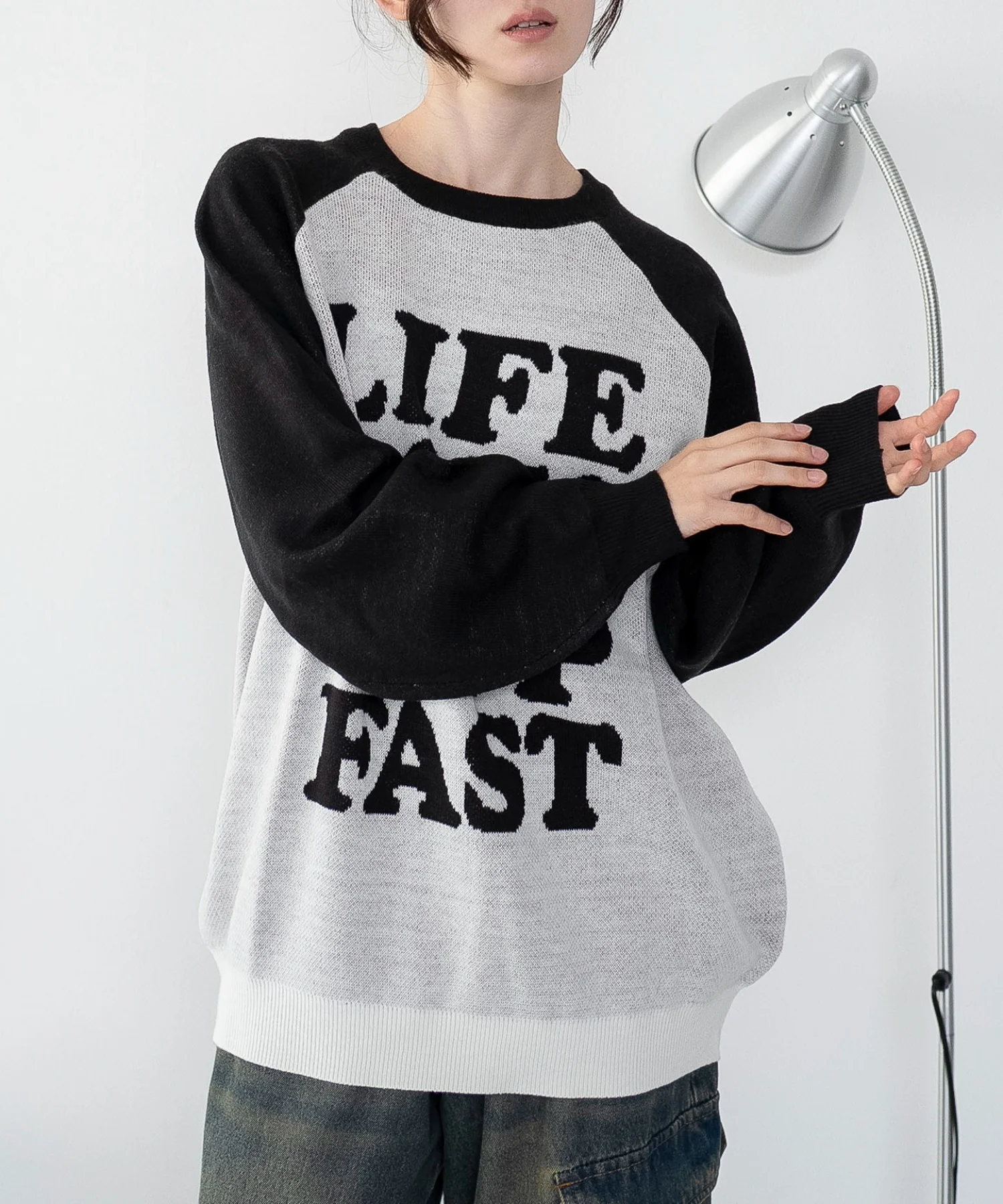 グラフィックニットBIGプルオーバー - Image 44