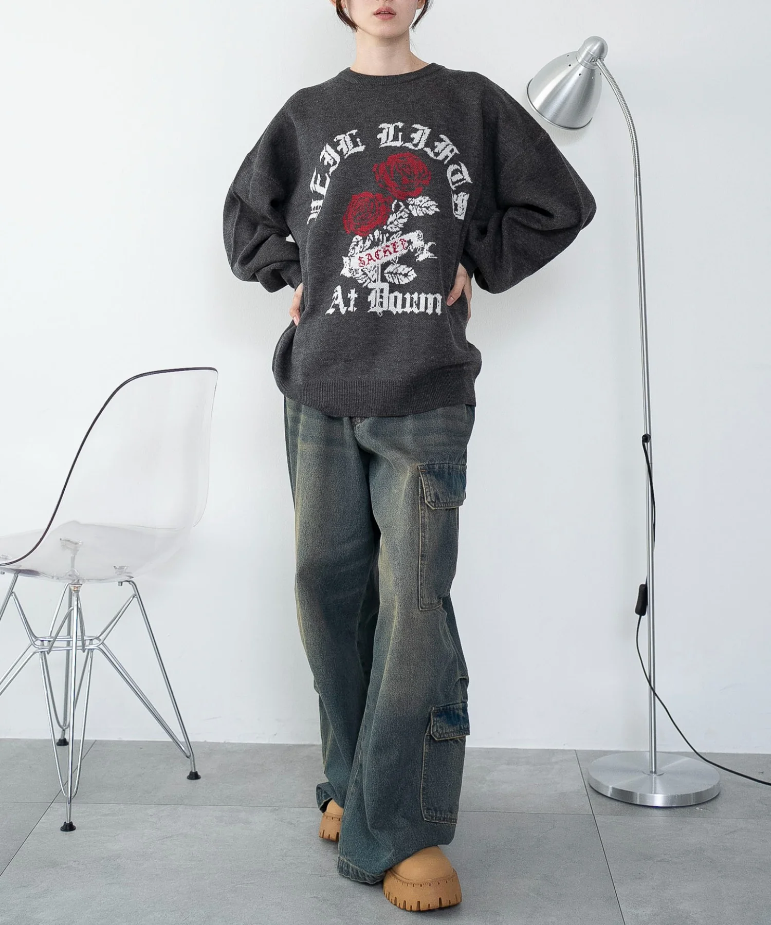 グラフィックニットBIGプルオーバー - Image 69