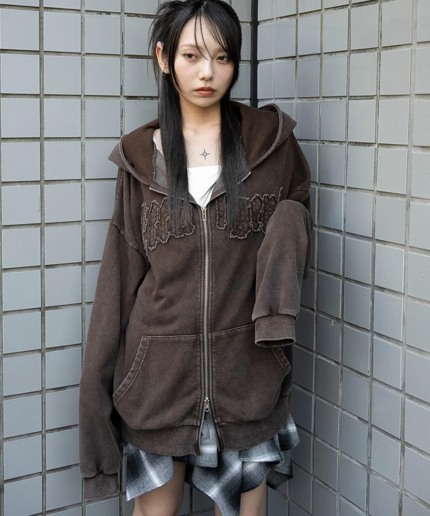ファーフードBIGZIPパーカー - Image 18
