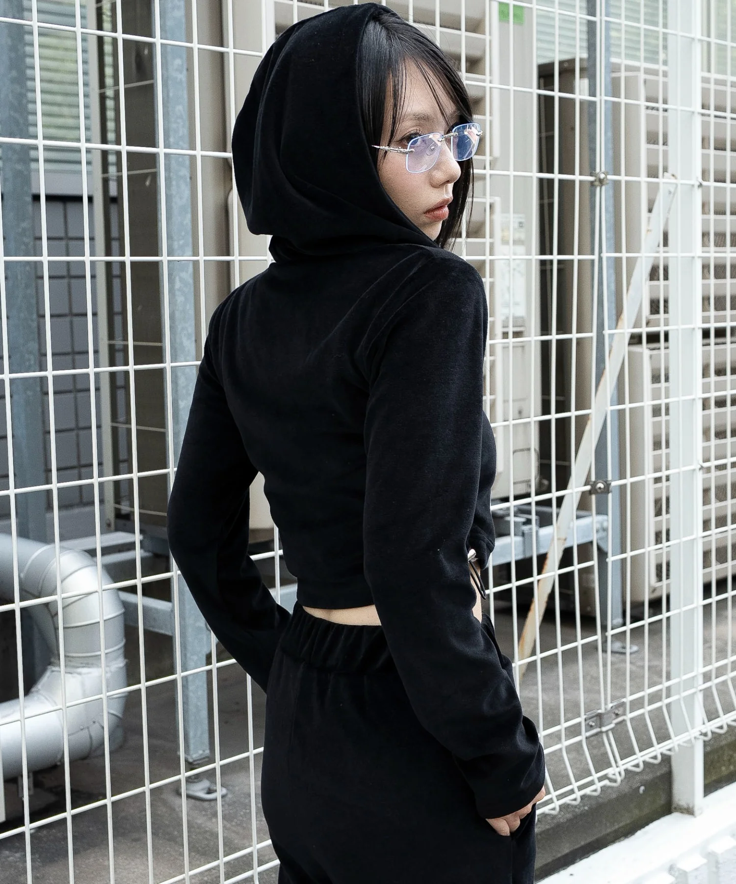 ベロアショートZIPパーカー - Image 15