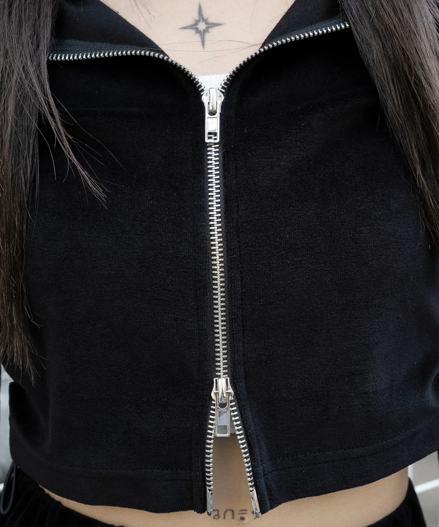 ベロアショートZIPパーカー - Image 5