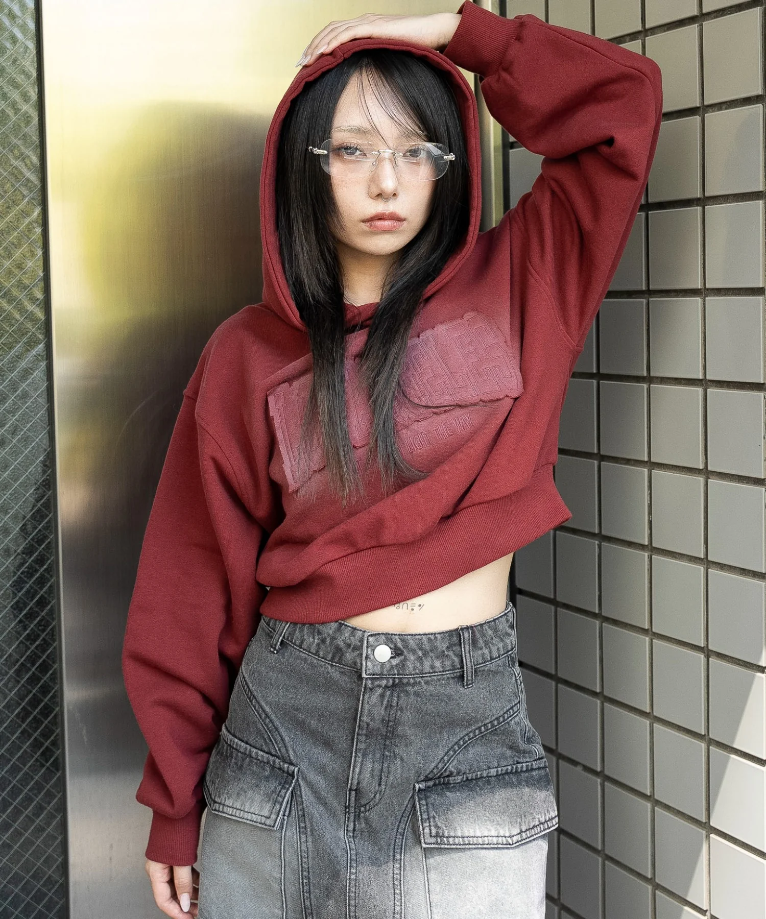 グラフィックショートパーカー - Image 17