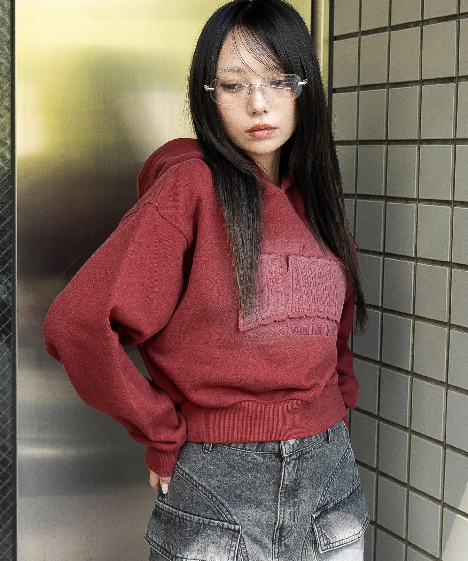 グラフィックショートパーカー - Image 19