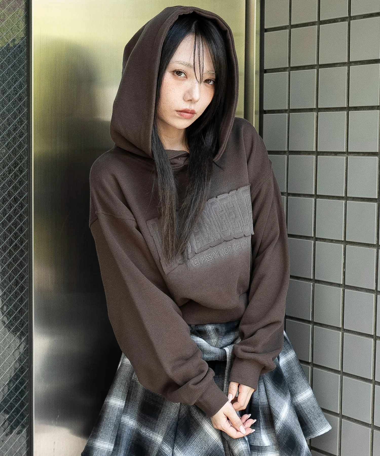グラフィックショートパーカー - Image 3