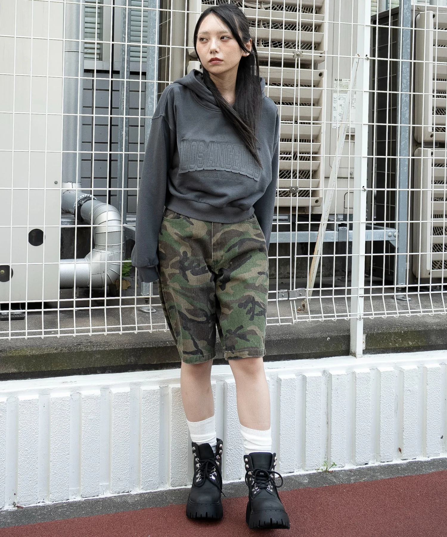 グラフィックショートパーカー - Image 31