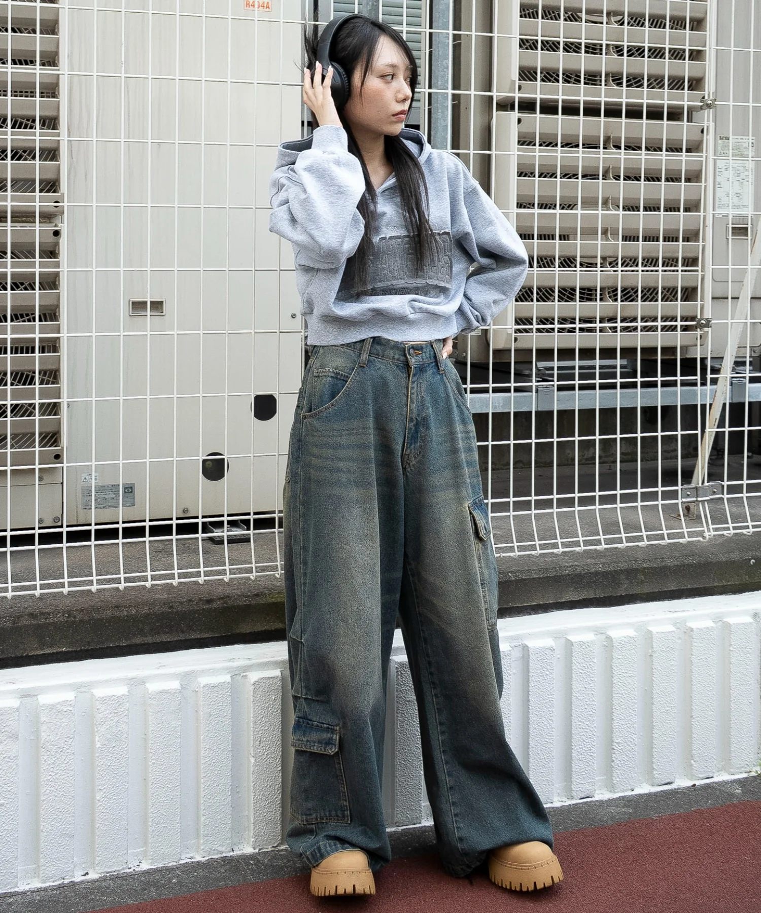 グラフィックショートパーカー - Image 7