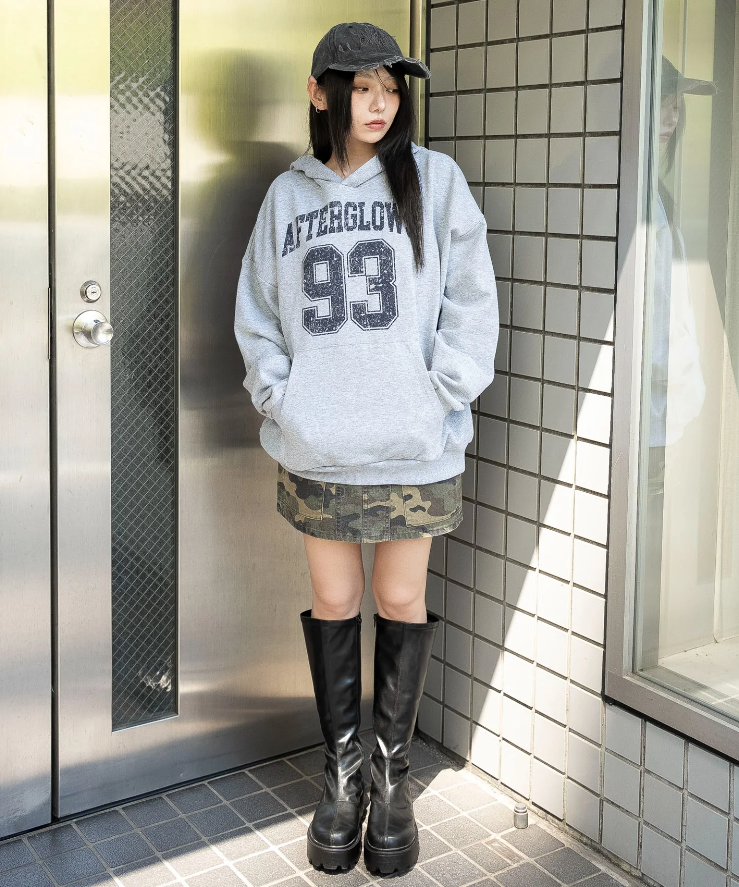 グラフィックプルパーカー - Image 7