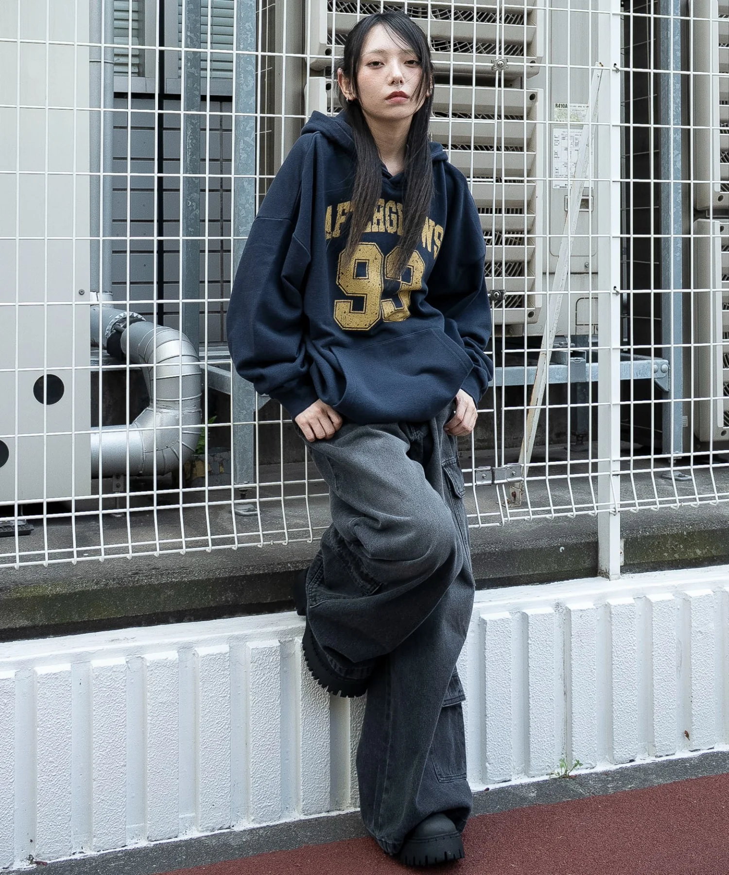 グラフィックプルパーカー - Image 8