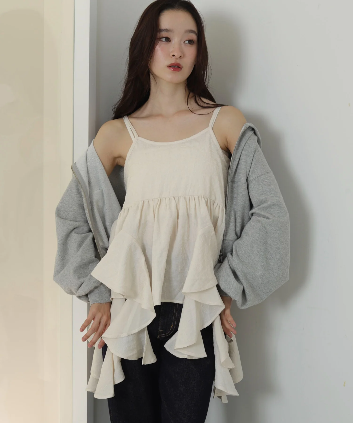 イレヘムフリルキャミワンピース - Image 16