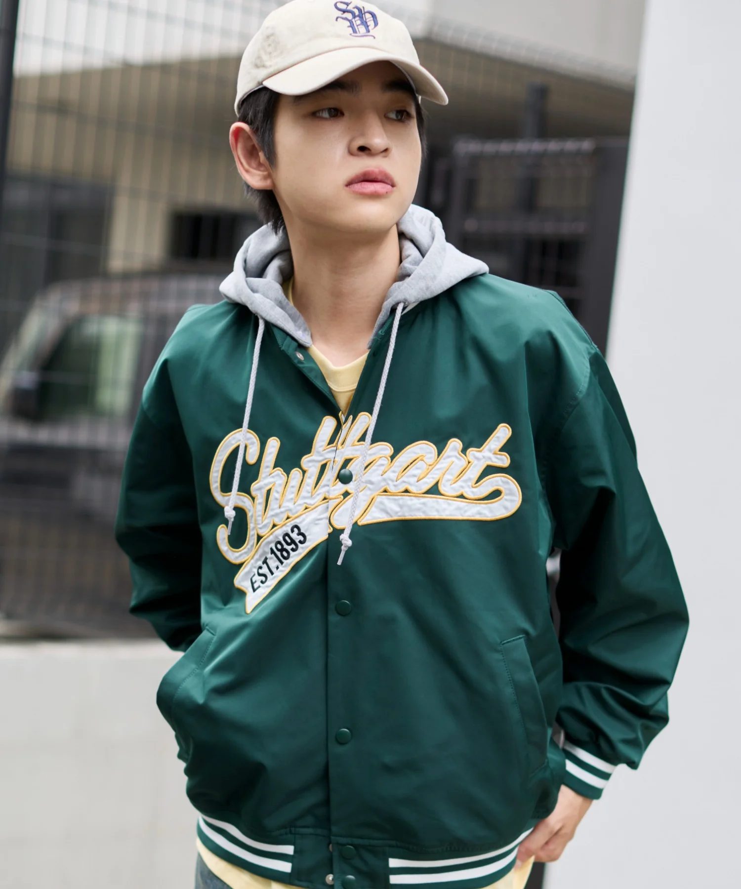 2WAYフードワッペンスタジャン - Image 3