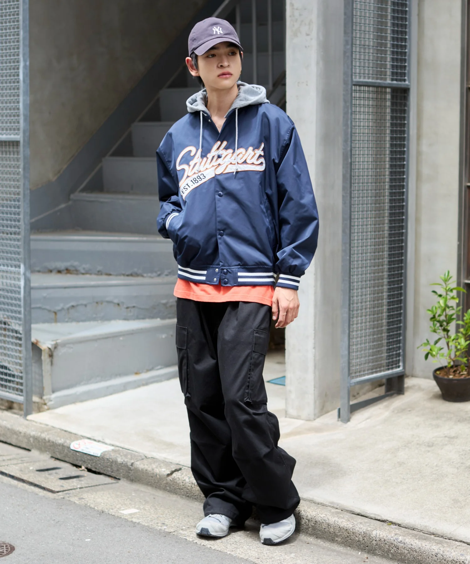 2WAYフードワッペンスタジャン - Image 4