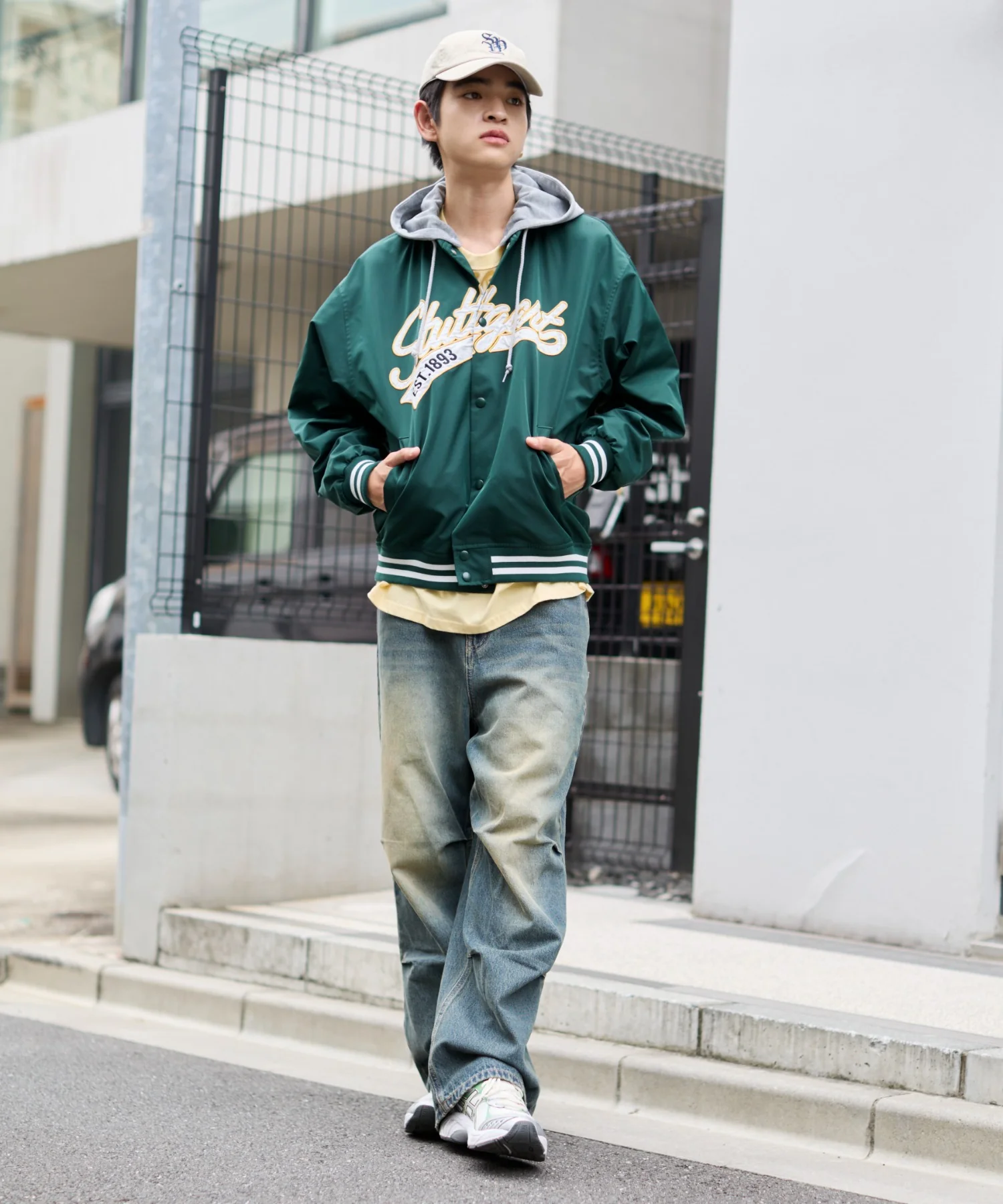 2WAYフードワッペンスタジャン - Image 6