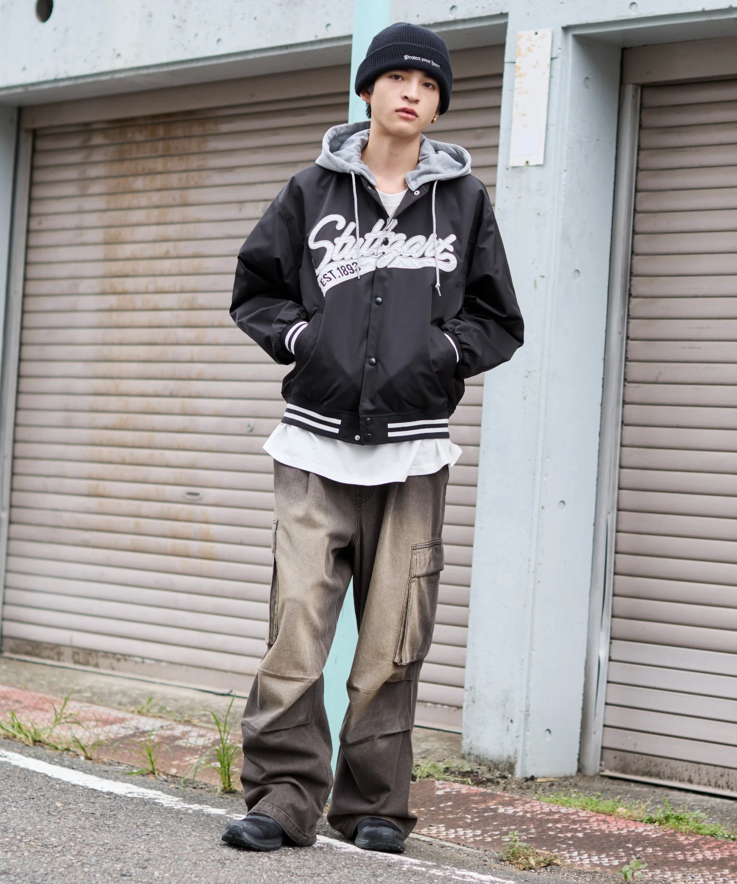 2WAYフードワッペンスタジャン - Image 7