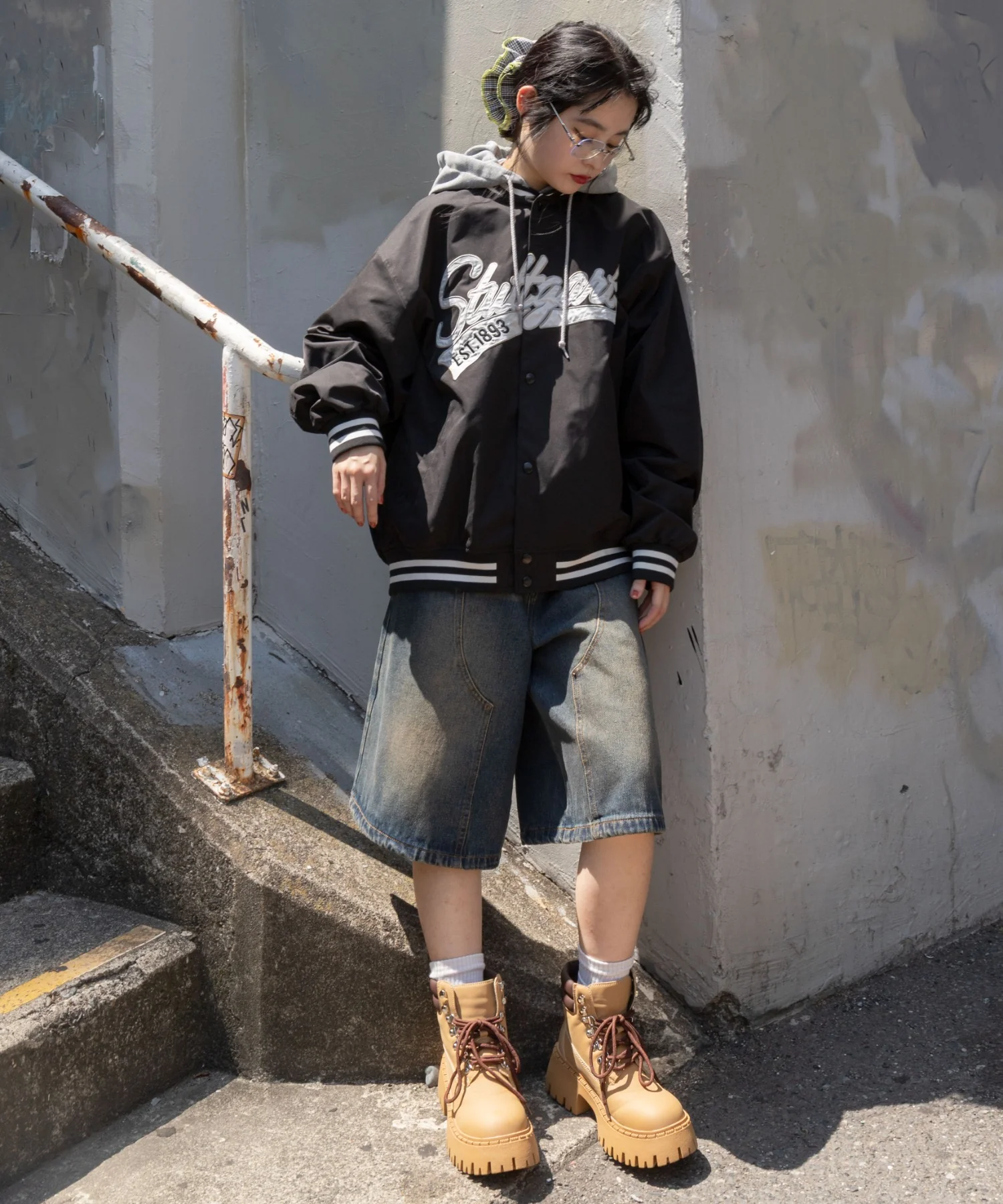 2WAYフードワッペンスタジャン - Image 8