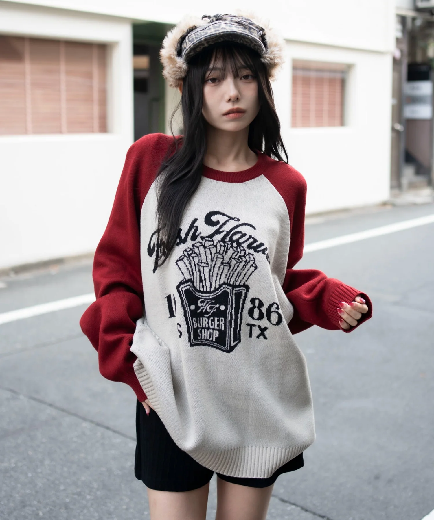 ジャガードグラフィックプルオーバー - Image 130