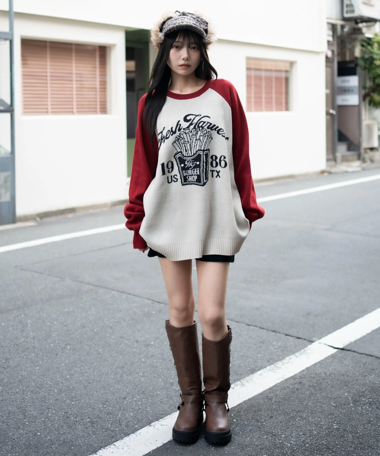 ジャガードグラフィックプルオーバー - Image 131