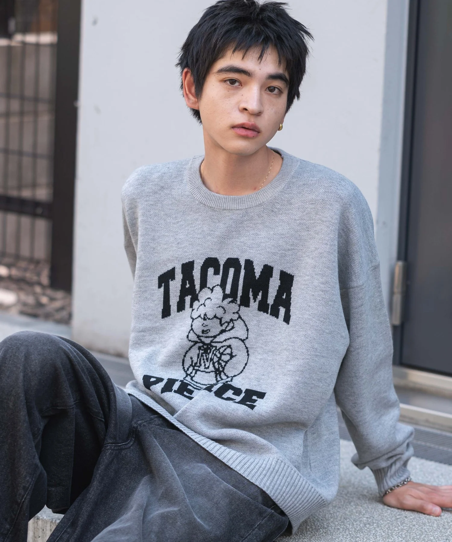 ジャガードグラフィックプルオーバー - Image 73