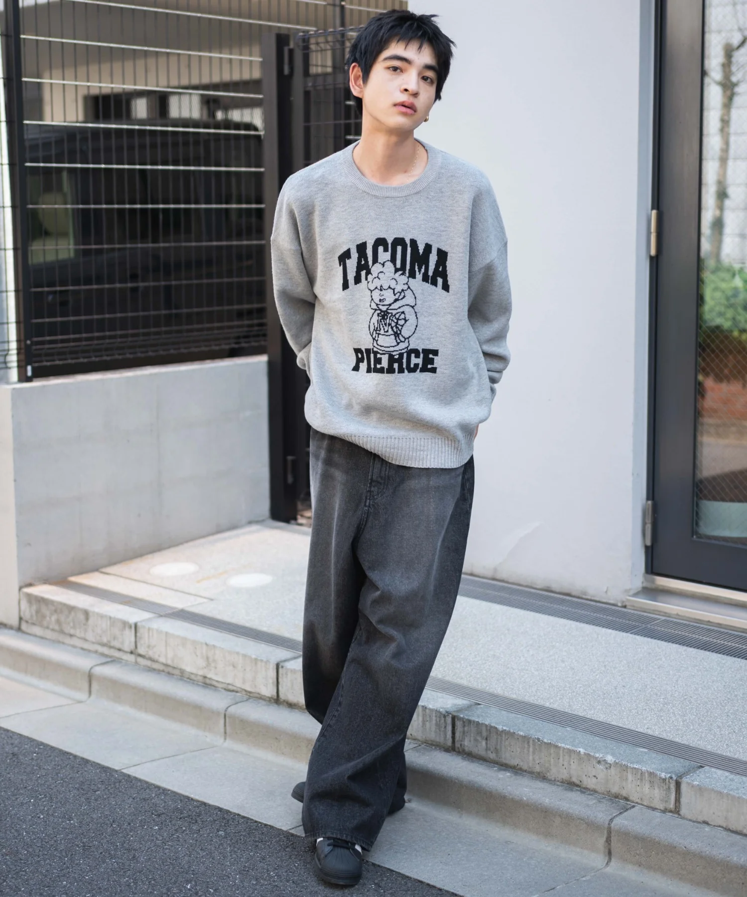 ジャガードグラフィックプルオーバー - Image 74