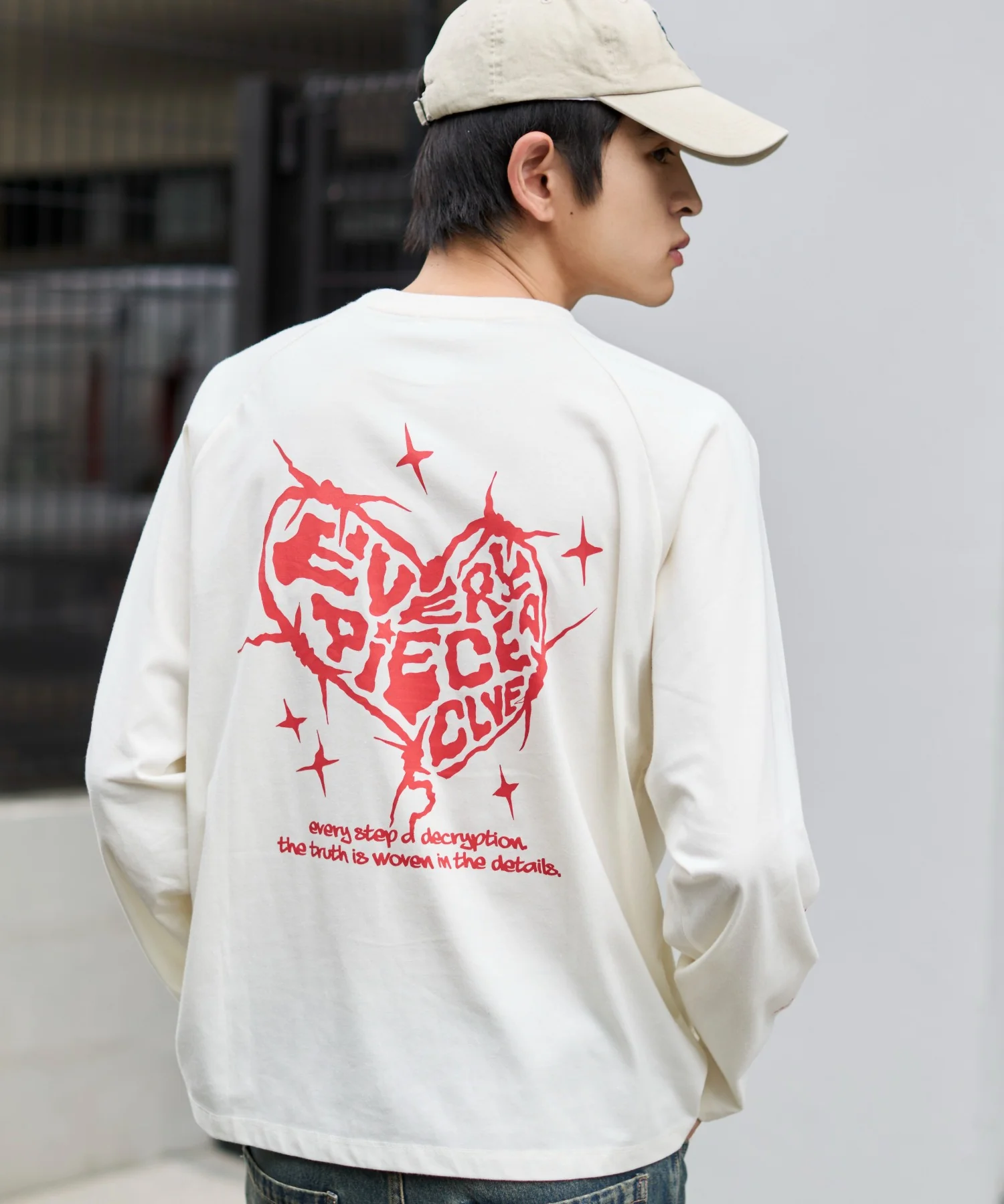 スリーブロゴグラフィックラグランT（LS） - Image 14