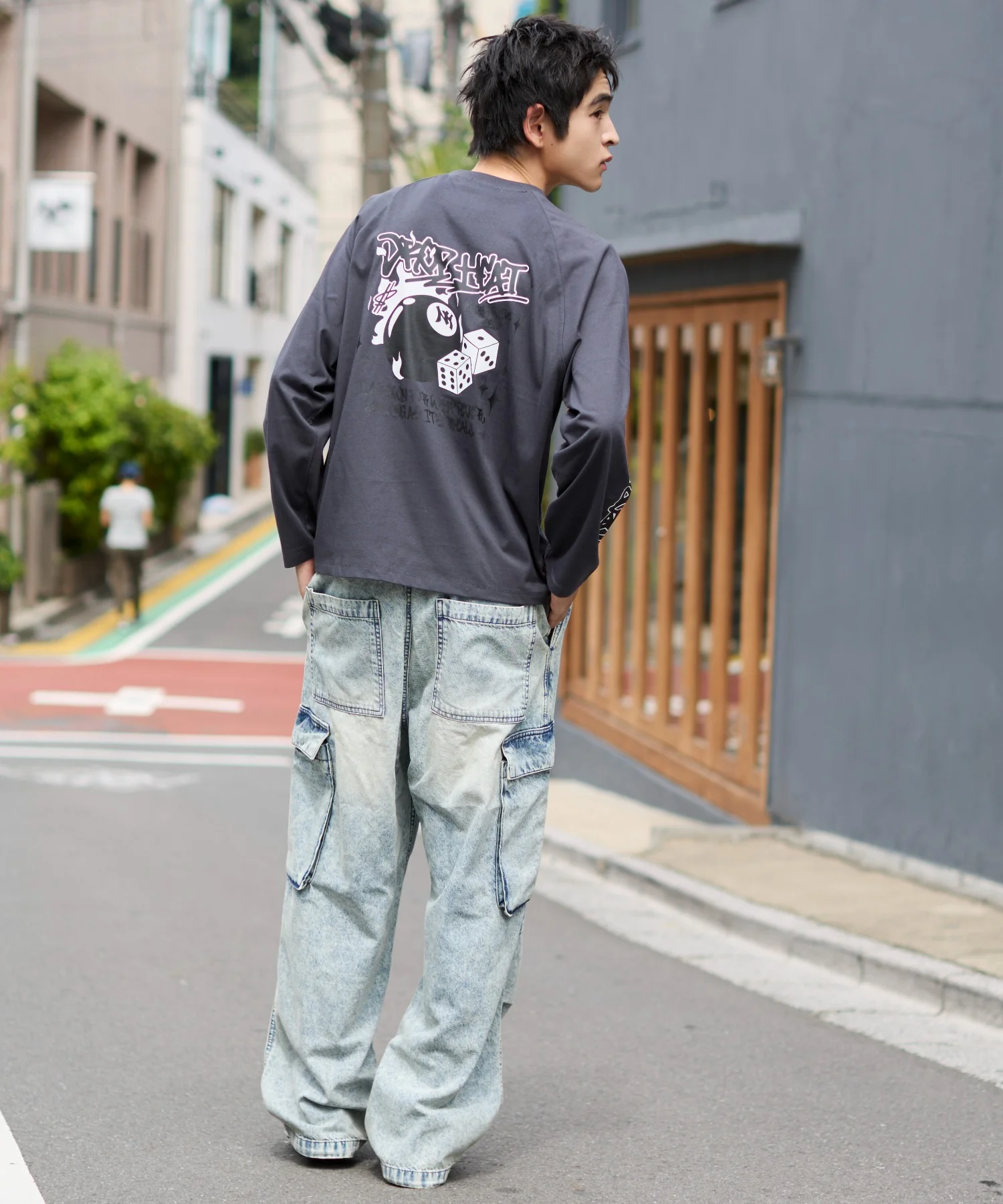 スリーブロゴグラフィックラグランT（LS） - Image 42