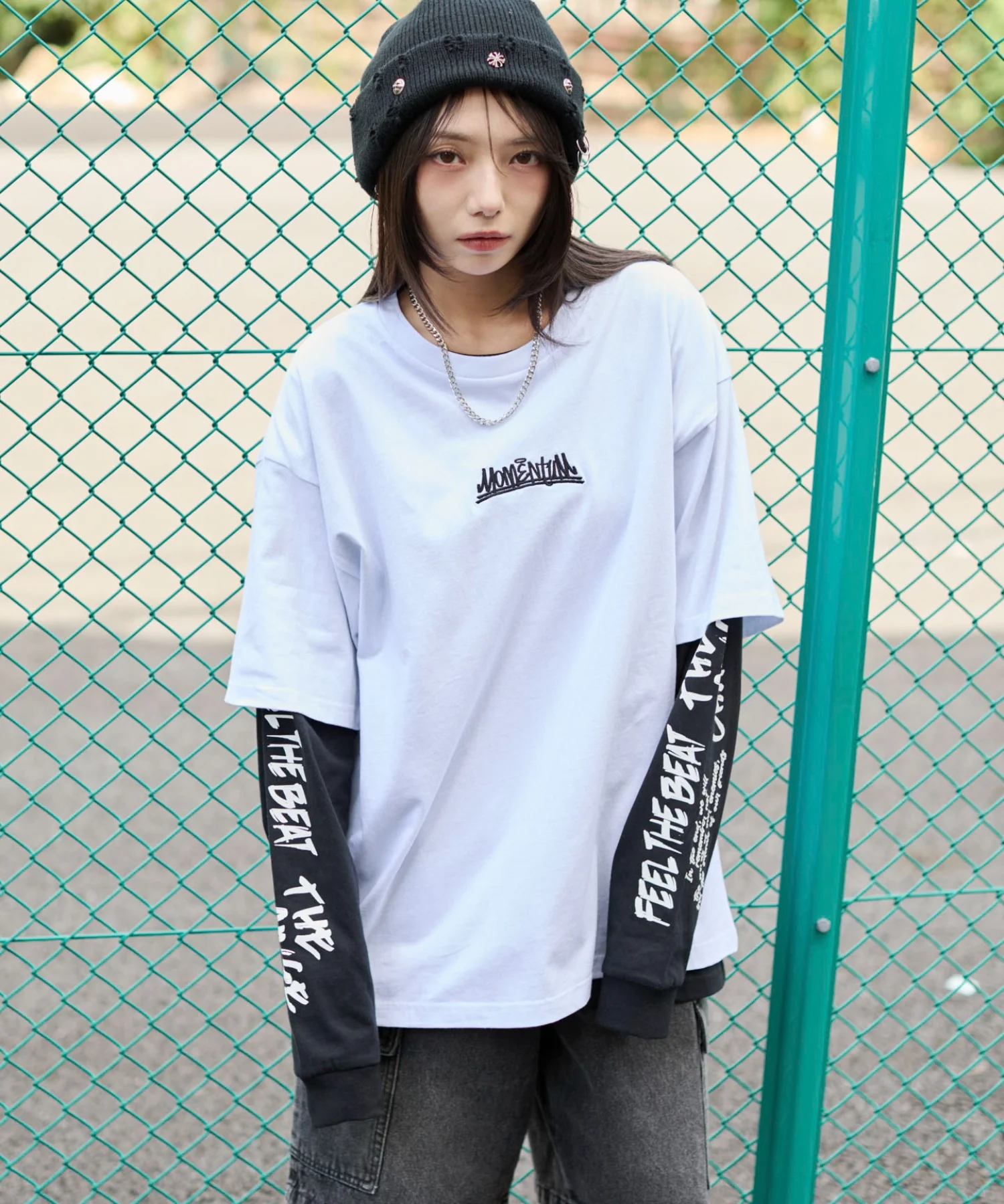 アクセ付きアンサンブルグラフィックT（LS） - Image 14
