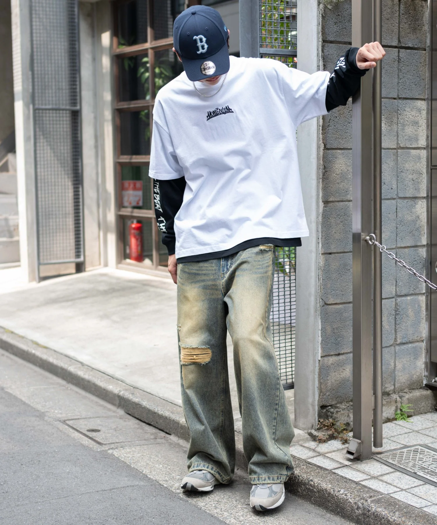 アクセ付きアンサンブルグラフィックT（LS） - Image 3