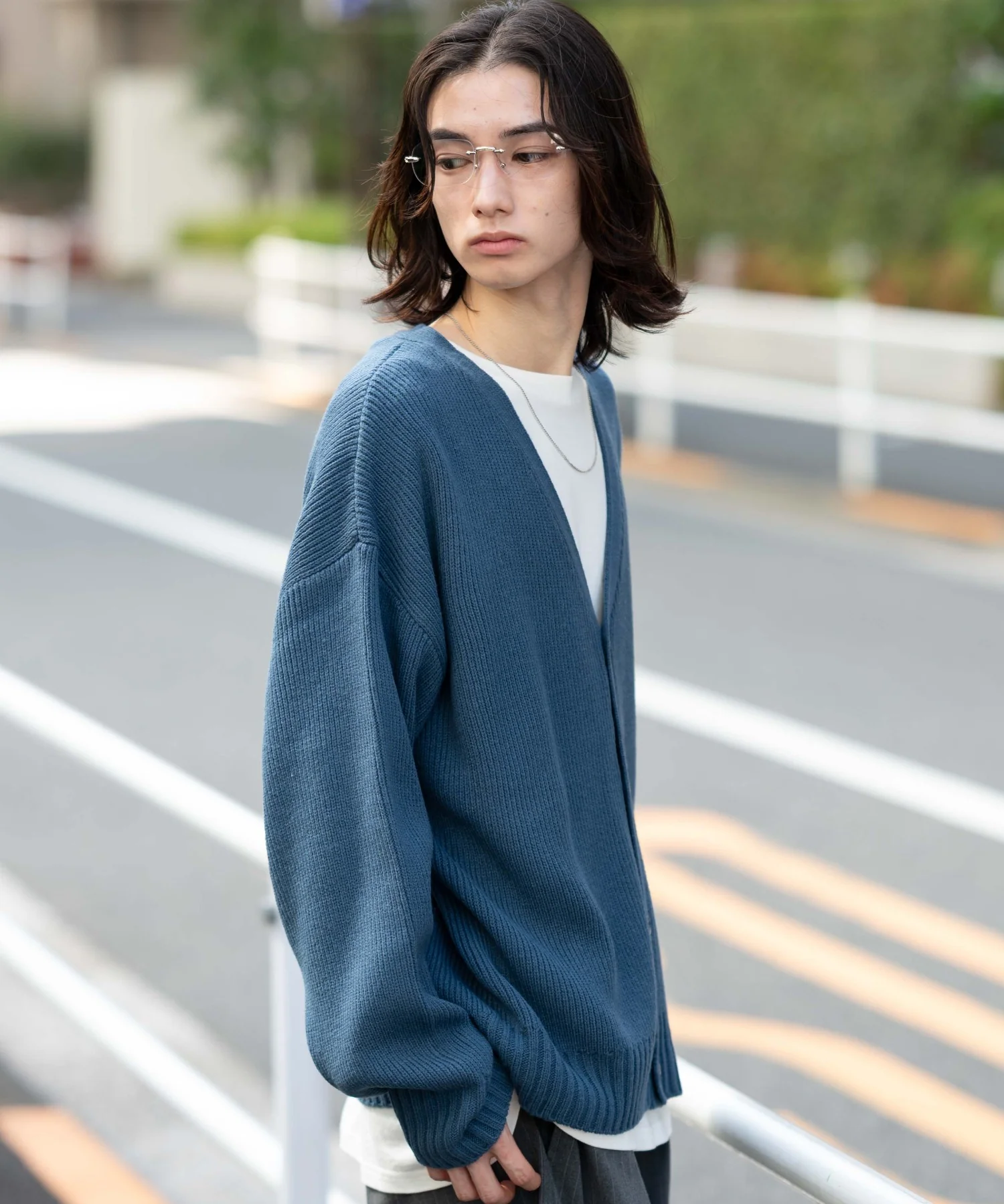 ワンポイントニットカーディガン - Image 15