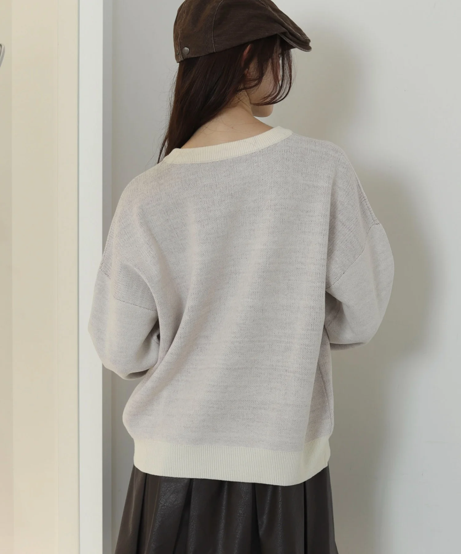 レタリングニットプルオーバー - Image 16