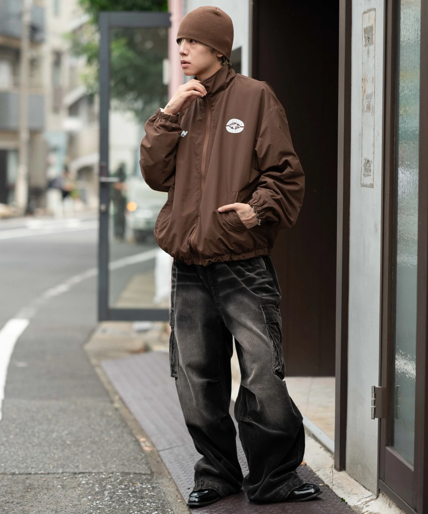 リバーシブルフリースブルゾン - Image 10