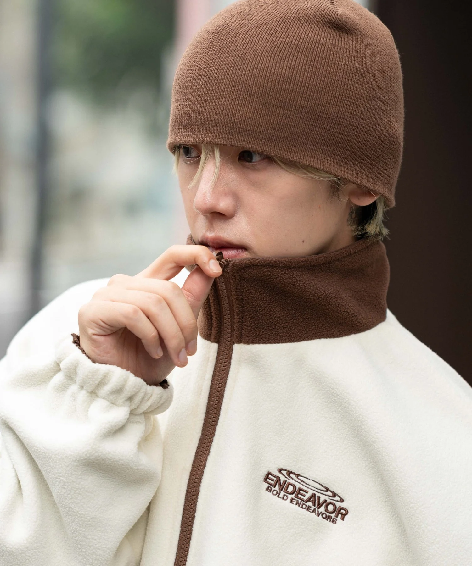 リバーシブルフリースブルゾン - Image 19