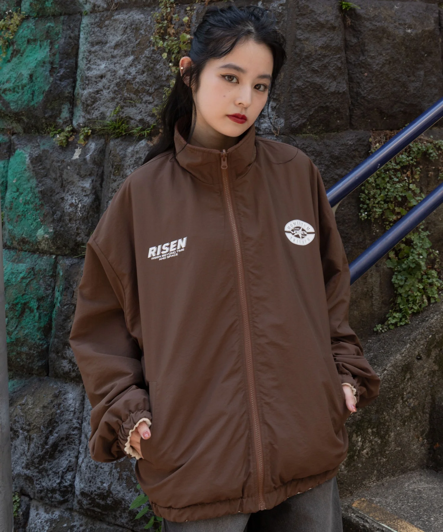 リバーシブルフリースブルゾン - Image 24