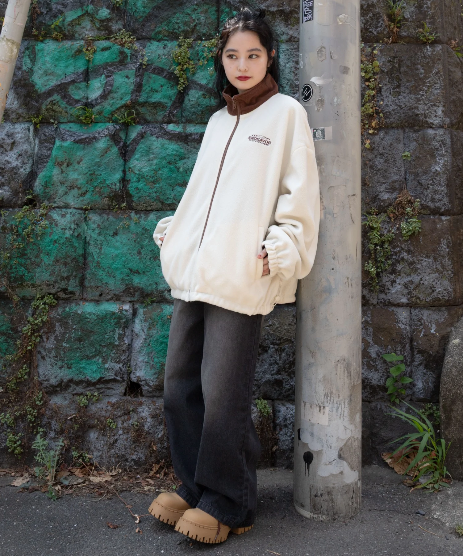 リバーシブルフリースブルゾン - Image 26