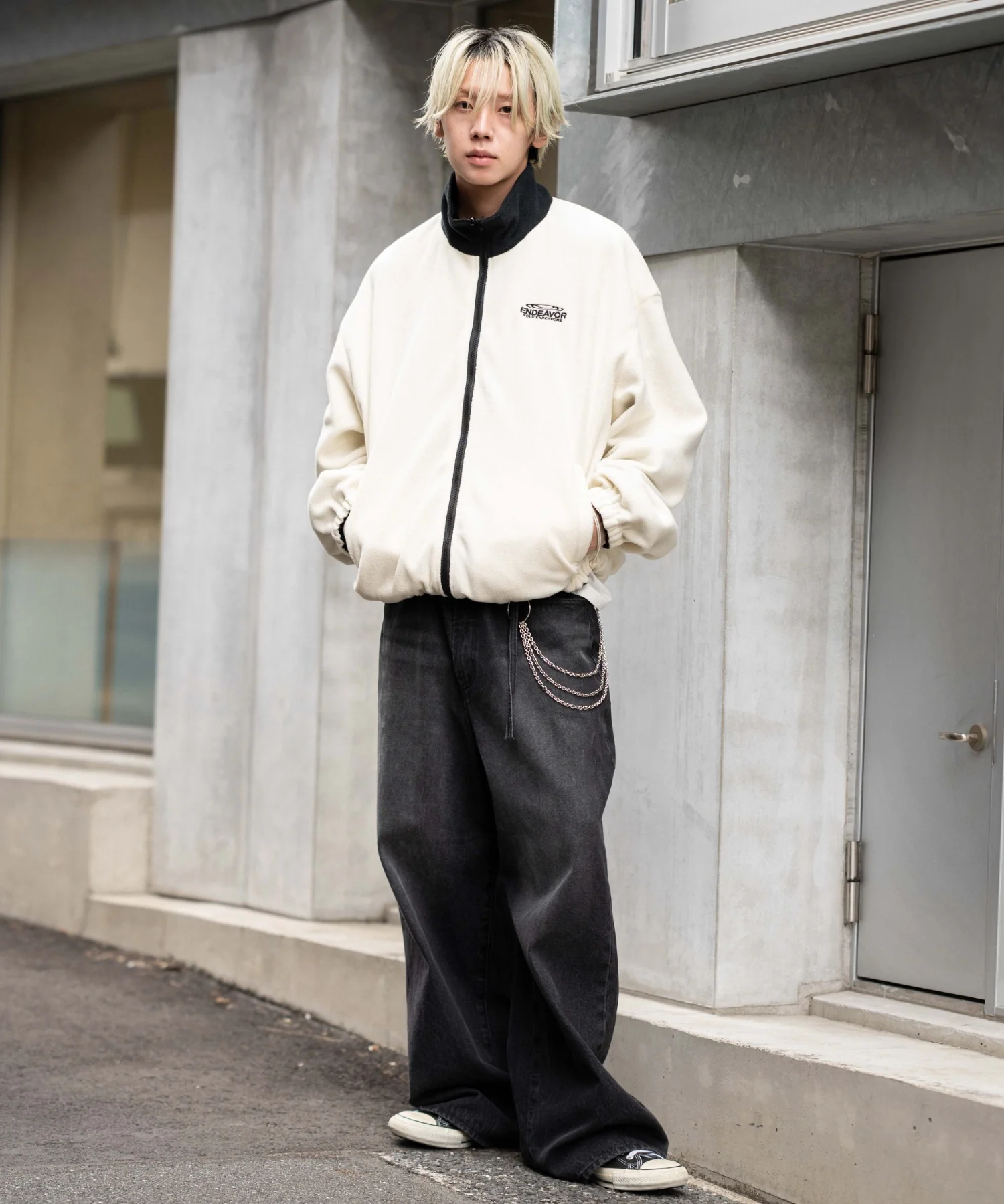 リバーシブルフリースブルゾン - Image 34