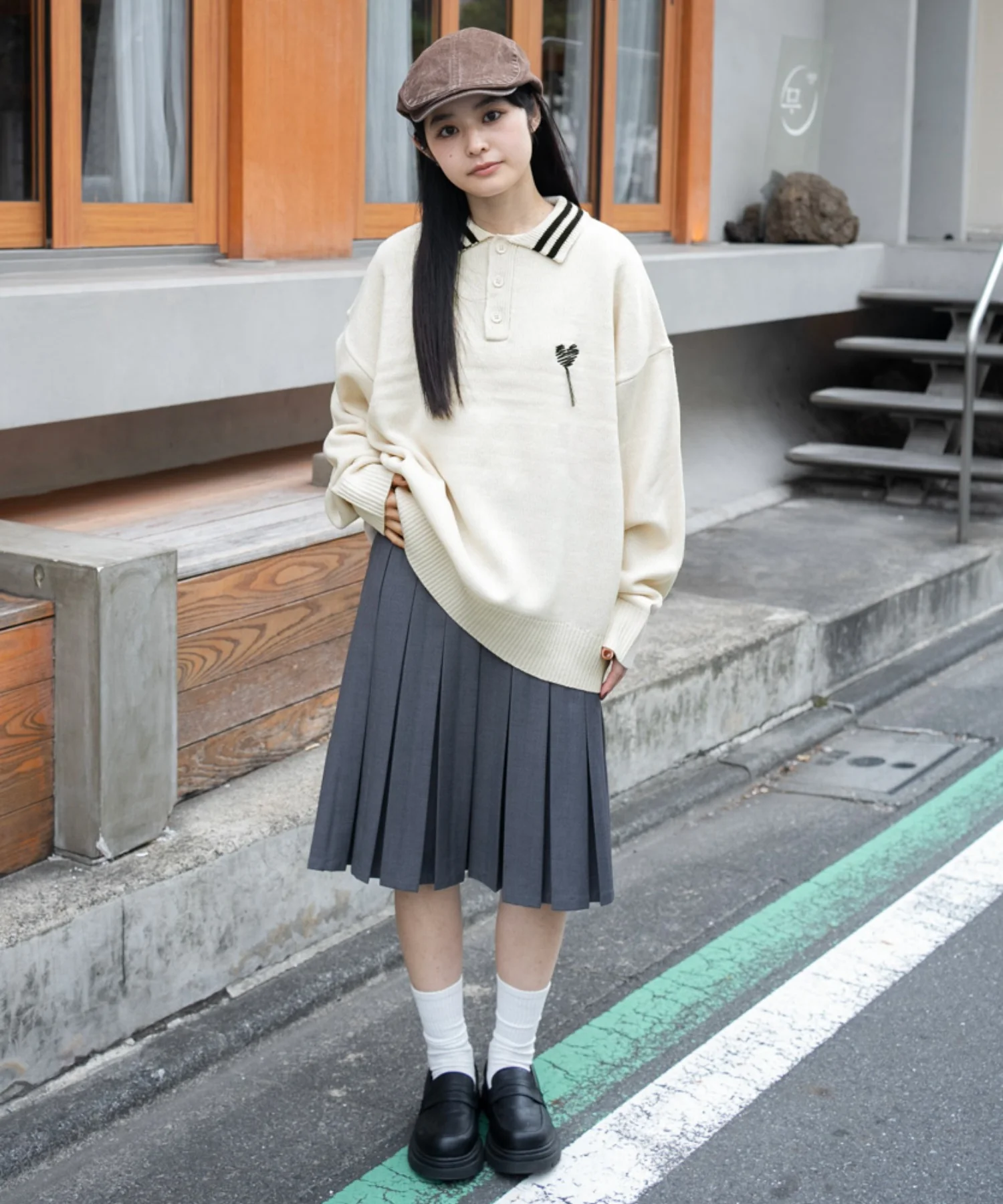 ラインポロニットプルオーバー - Image 10