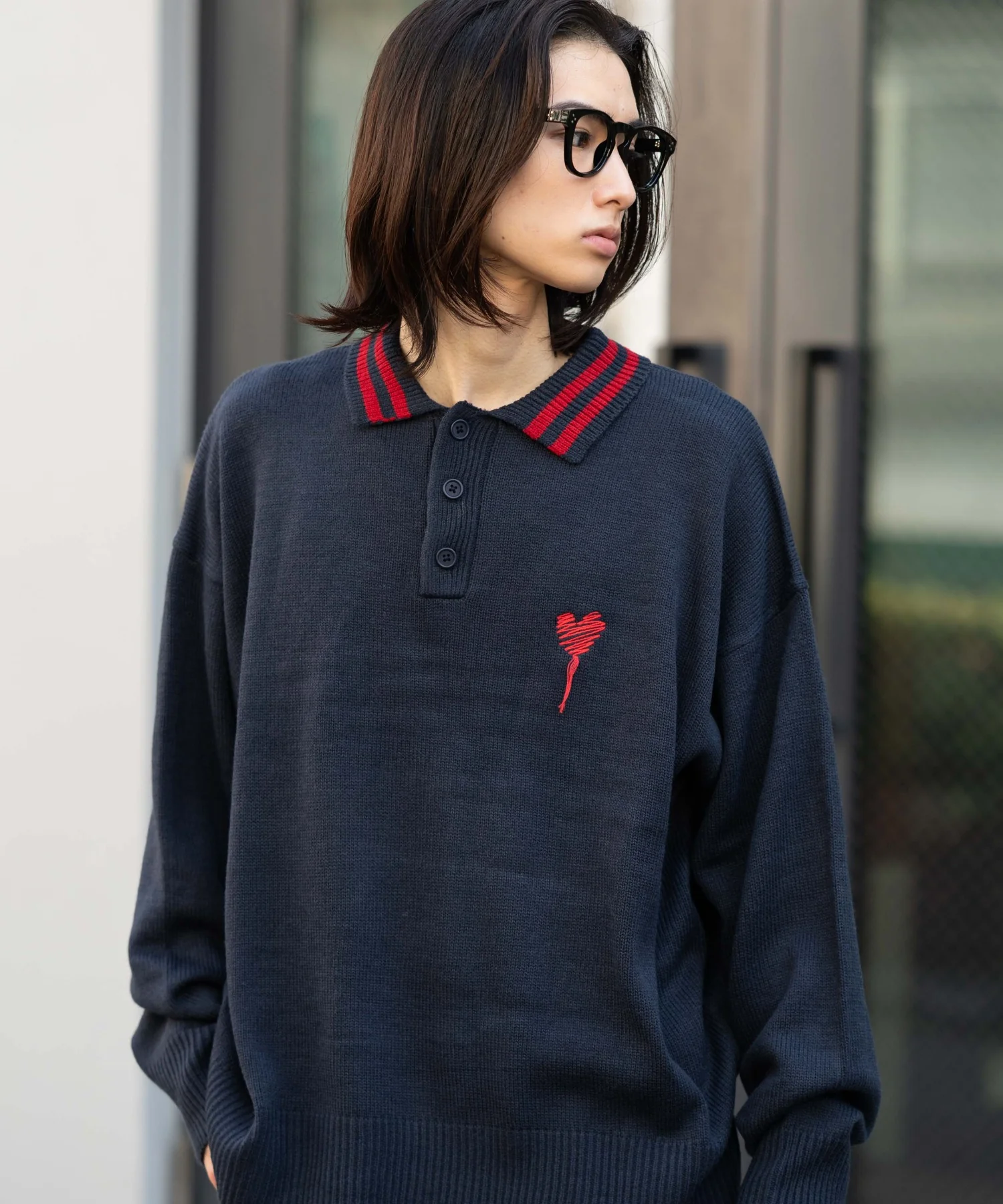 ラインポロニットプルオーバー - Image 16
