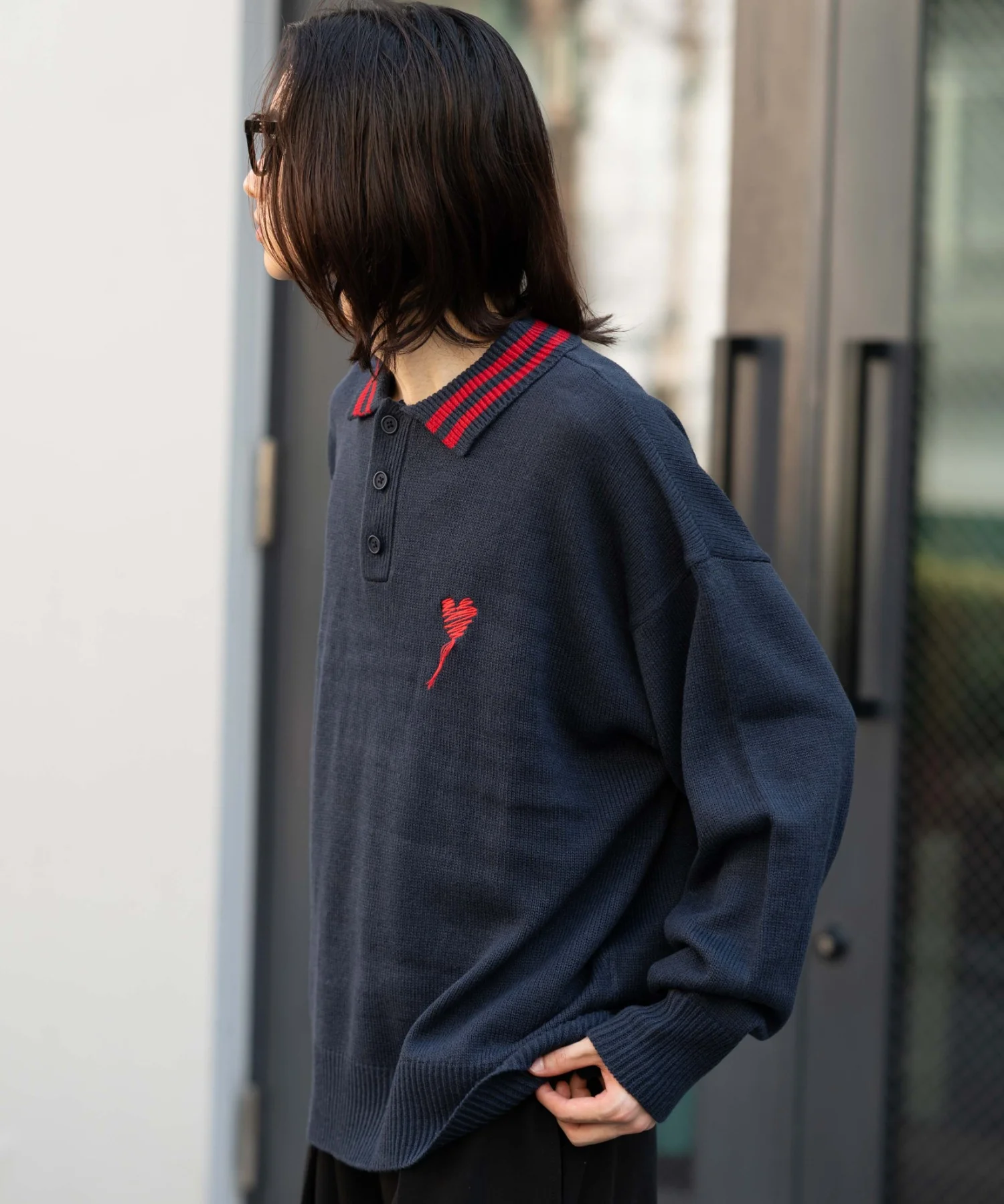 ラインポロニットプルオーバー - Image 18