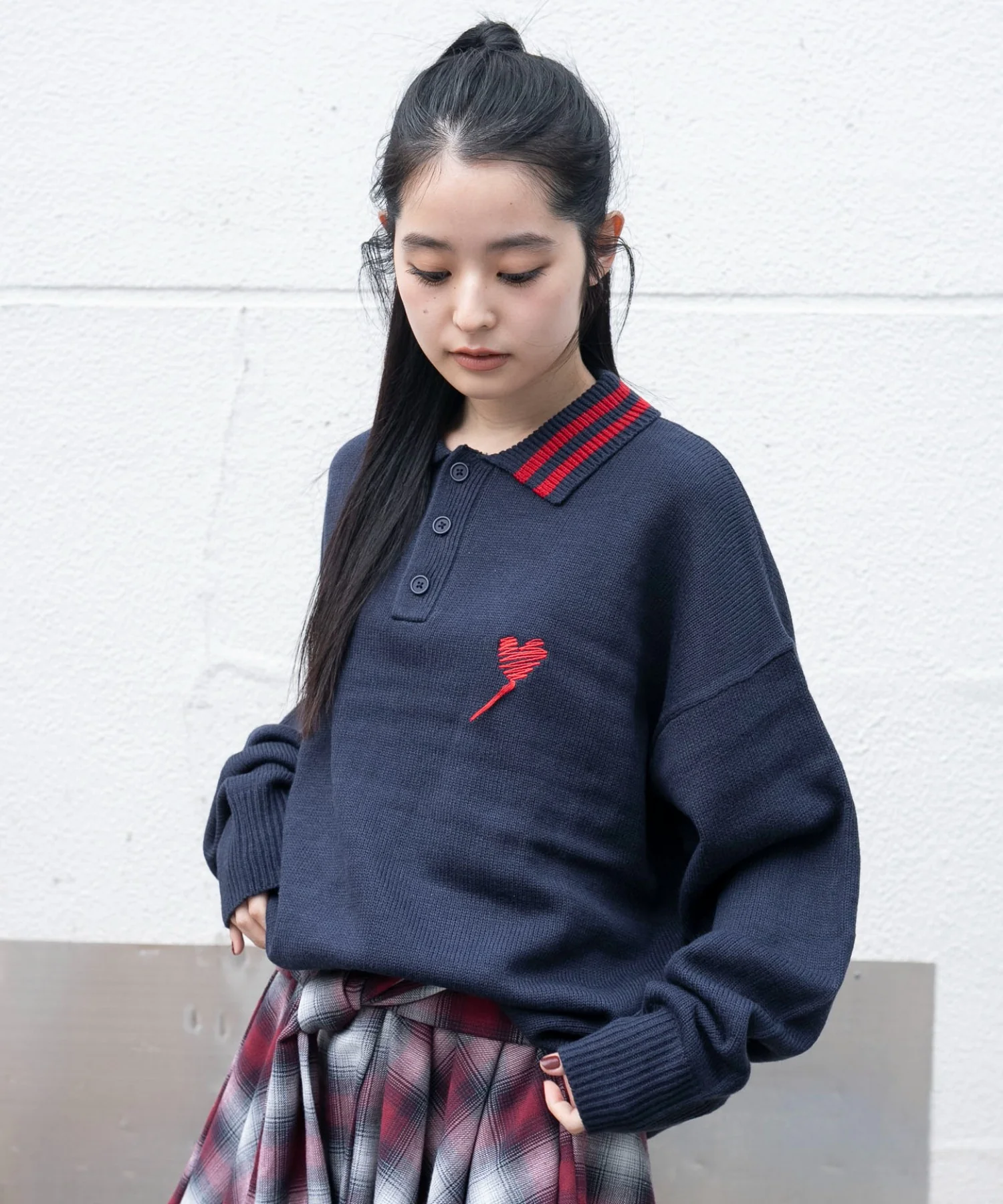 ラインポロニットプルオーバー - Image 22