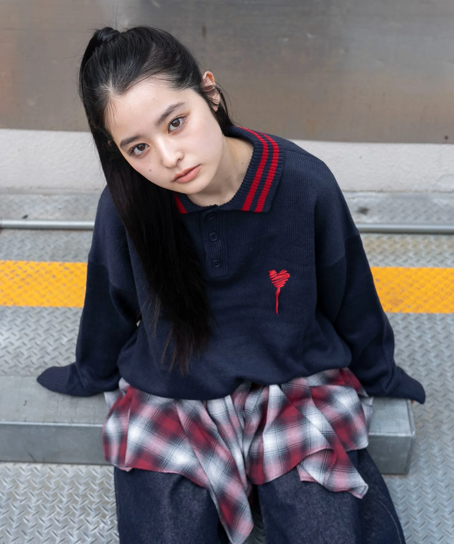 ラインポロニットプルオーバー - Image 23