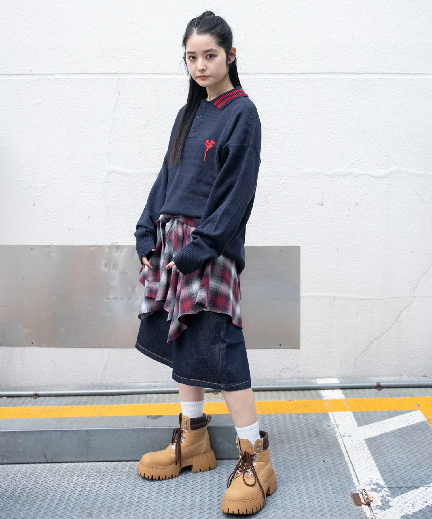 ラインポロニットプルオーバー - Image 24