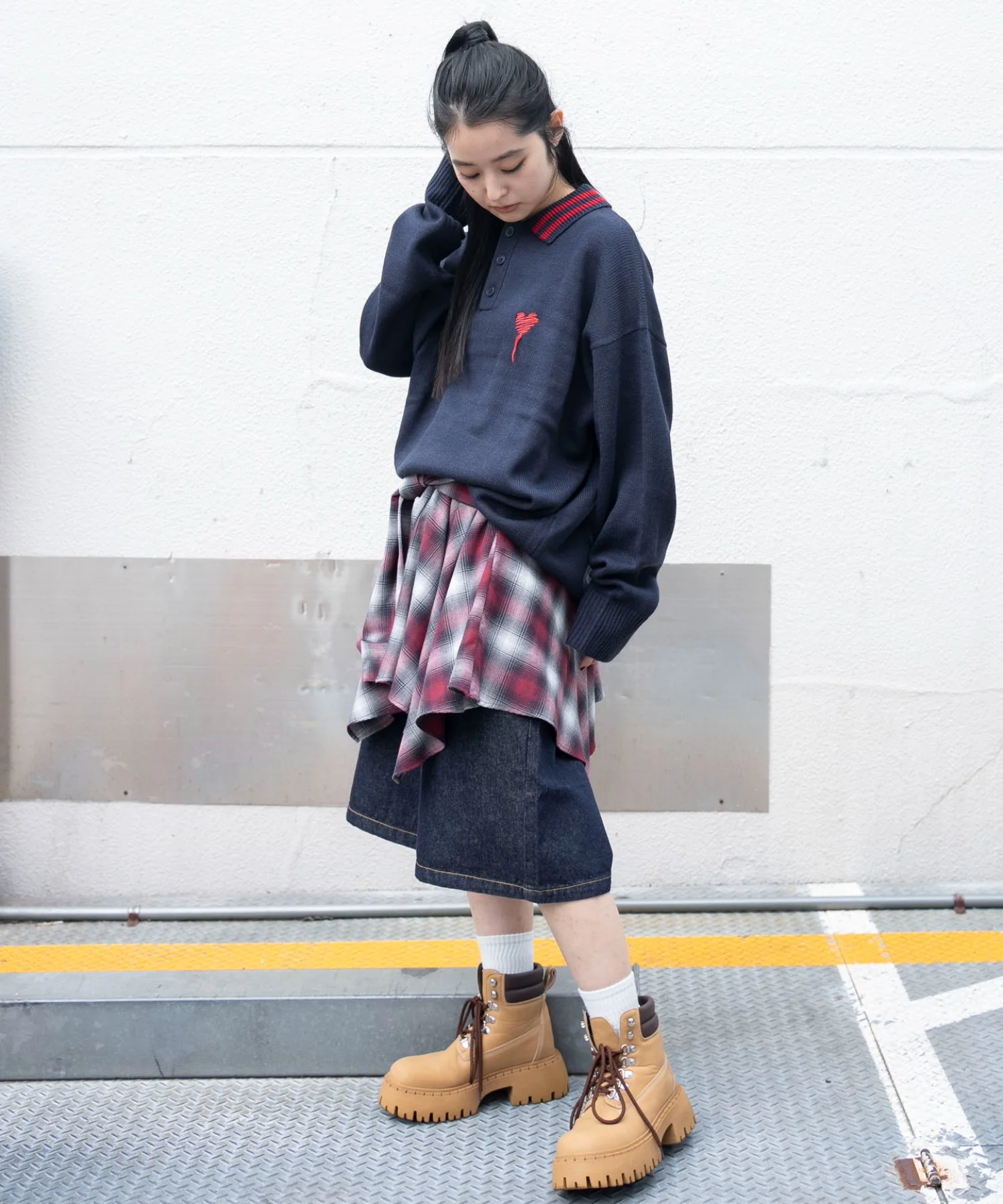 ラインポロニットプルオーバー - Image 25