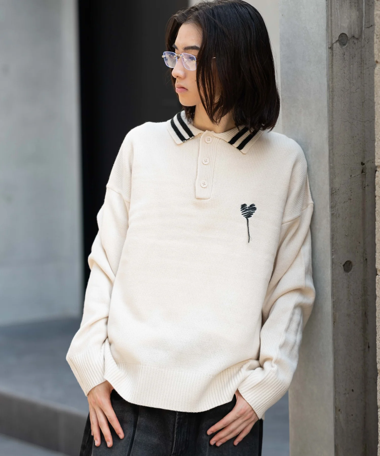 ラインポロニットプルオーバー - Image 36