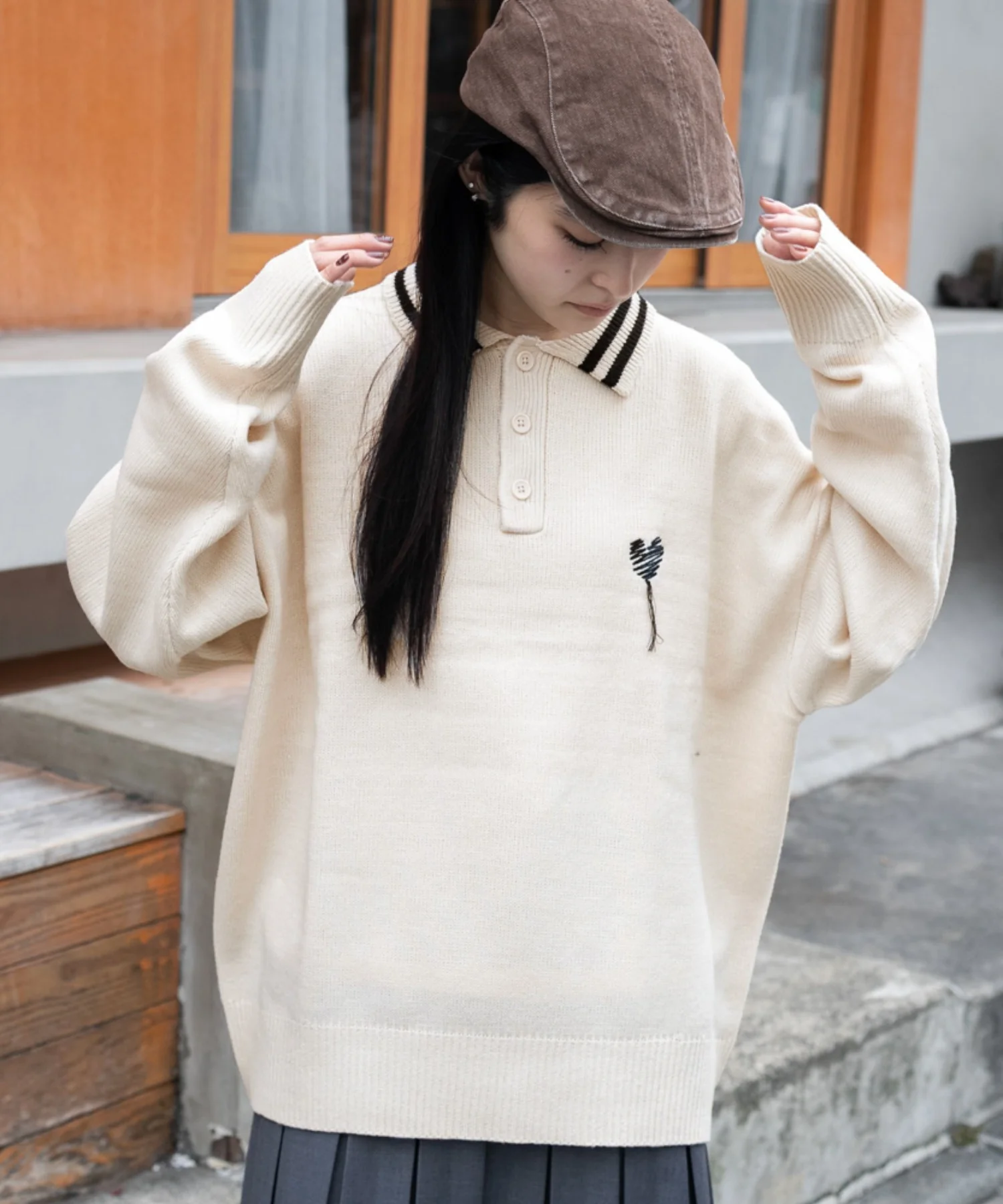 ラインポロニットプルオーバー - Image 42