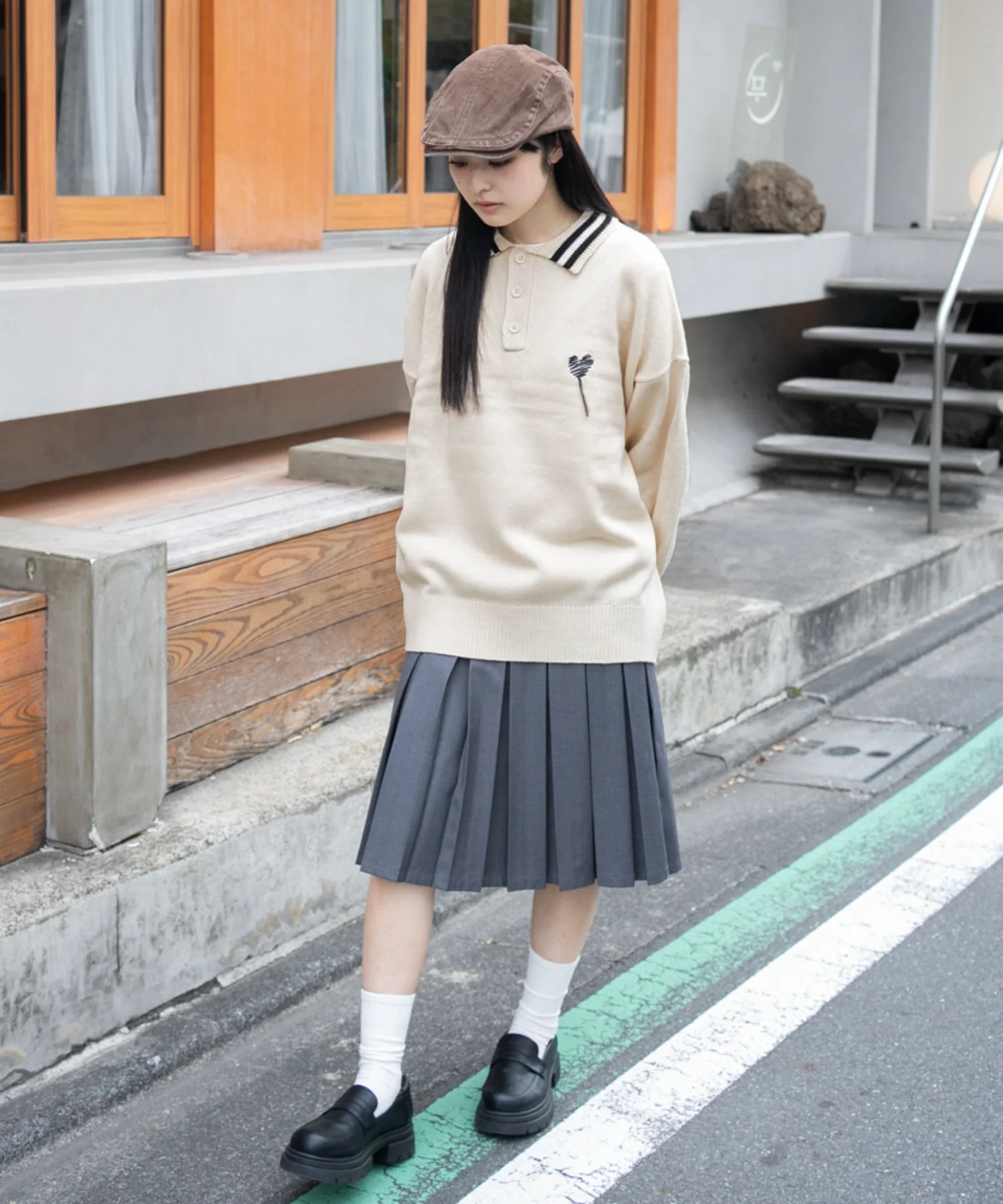 ラインポロニットプルオーバー - Image 44